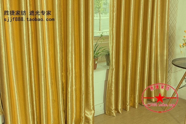Đặc biệt cung cấp cao cấp dập nổi dày thân thiện với môi trường đôi satin màu bóng râm vải phòng khách phòng ngủ hoàn thành rèm cửa - Phụ kiện rèm cửa thanh rèm