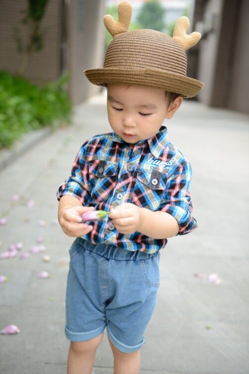 Chemise garcon à manche longue - Ref 2079351 Image 3