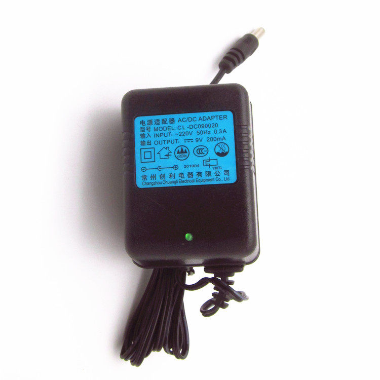 原装华佗牌电针仪电源 9V200mA电子针灸仪 导线 电极片电源线插头