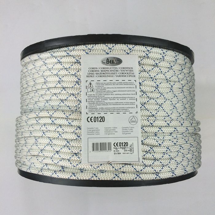 BEAL Antipodes 8mm Static Rope L Ultra Light Professional Outdoor Cave Rope