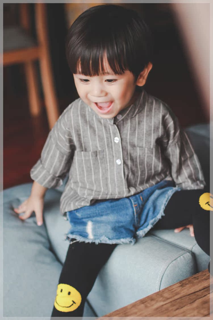 Chemise enfant à manche longue - Ref 2083335 Image 5