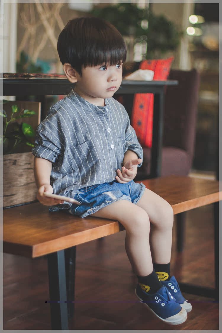 Chemise enfant à manche longue - Ref 2083335 Image 11
