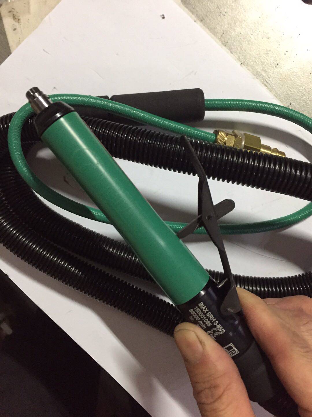 German BIAX pneumatic tool D-75433 grinding machine BIAX SRH3-85 2