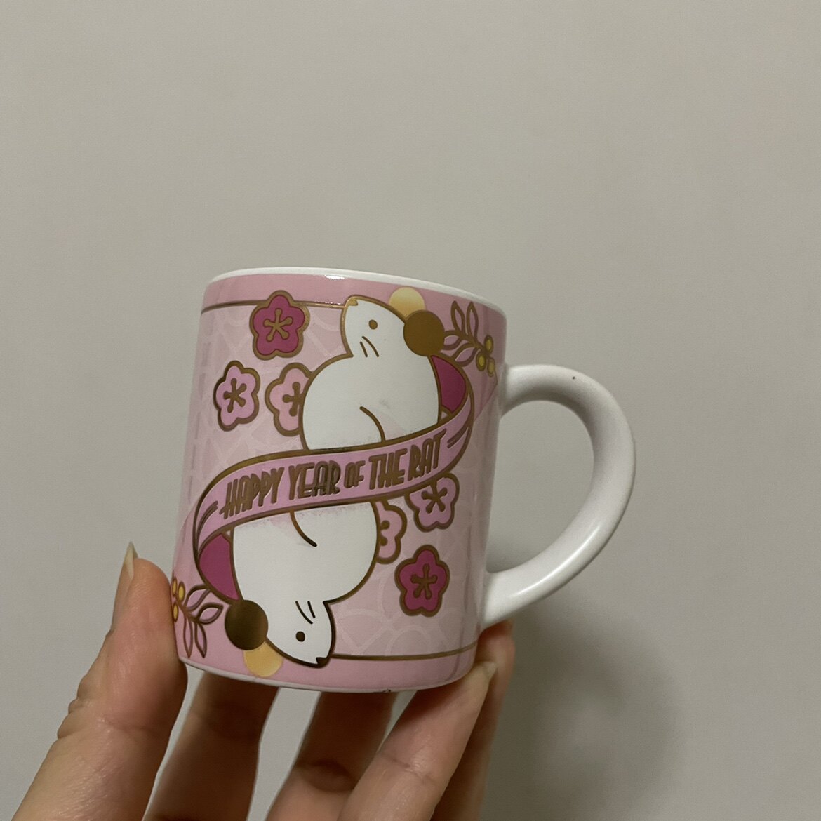 Spot 2020 Taiwan Starbucks Rat Chinese New Year Mug 3oz