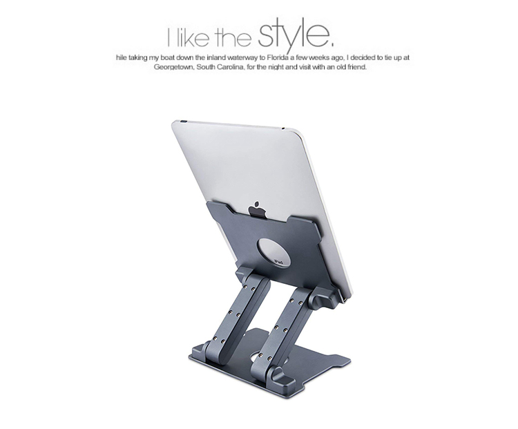 Universal ipad gấp máy tính xách tay cơ sở hợp kim nhôm Bảo vệ bề mặt cổ tử cung sống máy tính bảng khung - Phụ kiện máy tính bảng ốp lưng ipad pro 11 2020