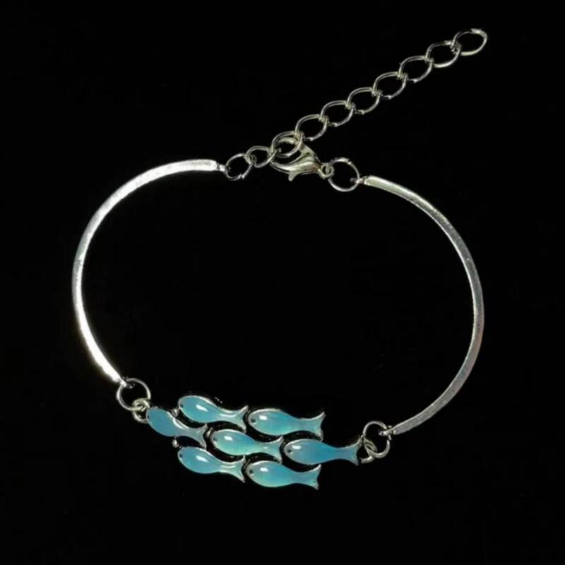 Amazon's New Jewelry, Vintage Silver Bracelet, Golden Fish Cluster Bracelet, Unique Jewelry, Direct Sales from the Manufacturer Amazon's New Jewelry, Vintage Silver Bracelet, Golden Fish Cluster Bracelet, Unique Jewelry, Direct Sales from the Manufacturer