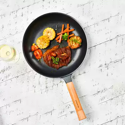 Maifan stone non-stick pan Frying dual-purpose pan Non-stick pan Frying pan Steak pot Induction cooker Gas stove Universal small