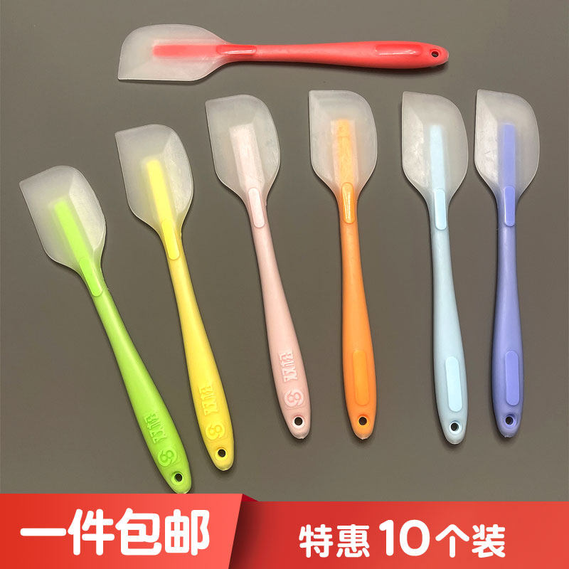 Silicone Scraper Shovel Cake Cream Bakery Tool Buffalo Shovel Knife Household Kitchen High Temperature Integrated Scraper