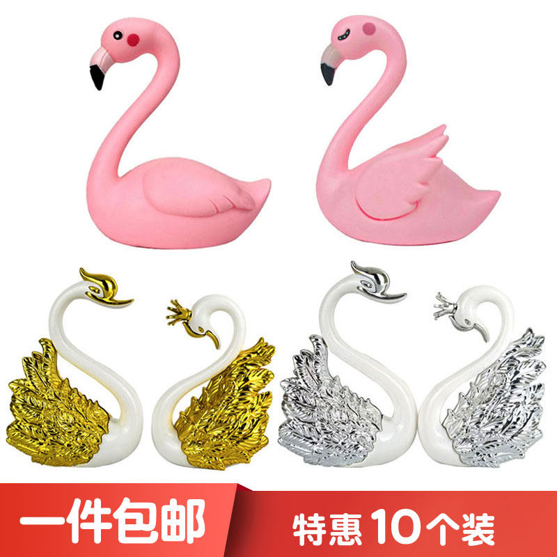 Flamingo cake decorated the Valentine's Day Princess's birthday party Web - only Swan Swan Swan Swan Swing piece plugin 10