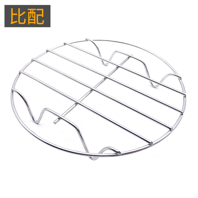 () Stainless Steel Steam Rack Steam Cage Home Low Foot Riser Mini High Pressure Pan Steamed Rack Steamed Vegetables