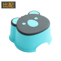 () Home Small Stool Thickening Bathroom Stool Cute Cartoon Short Stool Children Chair Creative Little Bench