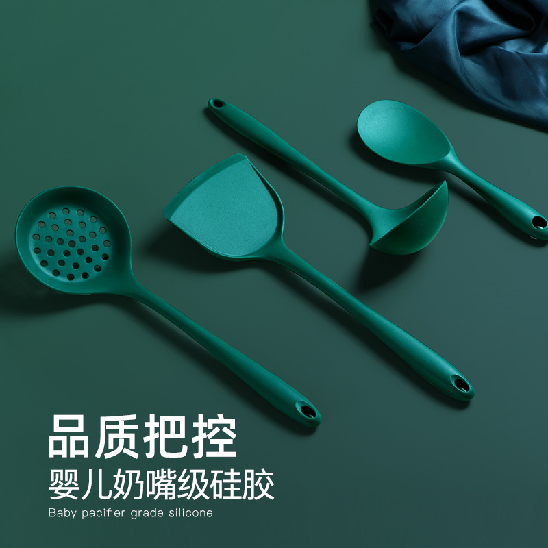 Silicone pot shovel not stained with cooking kitchenware cooking kitchenware kitchenware kitchenware set group