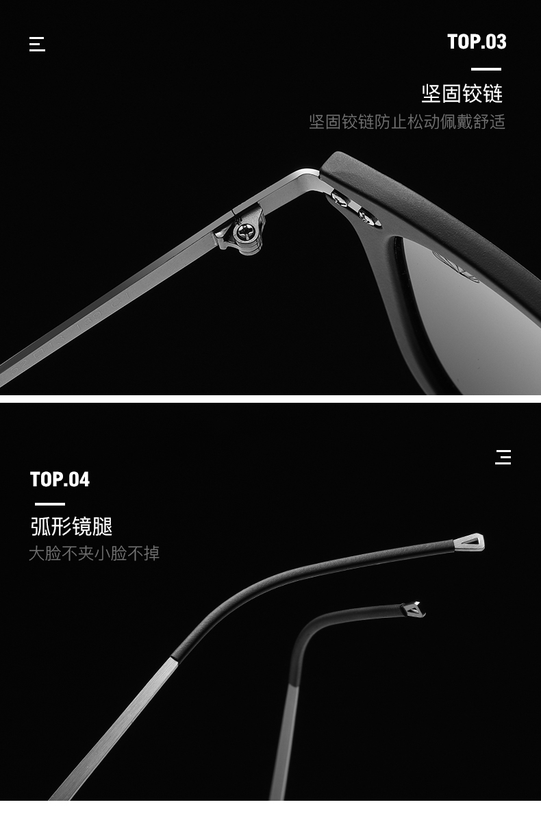 2019 mới Daniel vương miện kính râm đích thực nam lái xe kính phân cực kính mát cặp vợ chồng lái xe gương kính kính mắt anna
