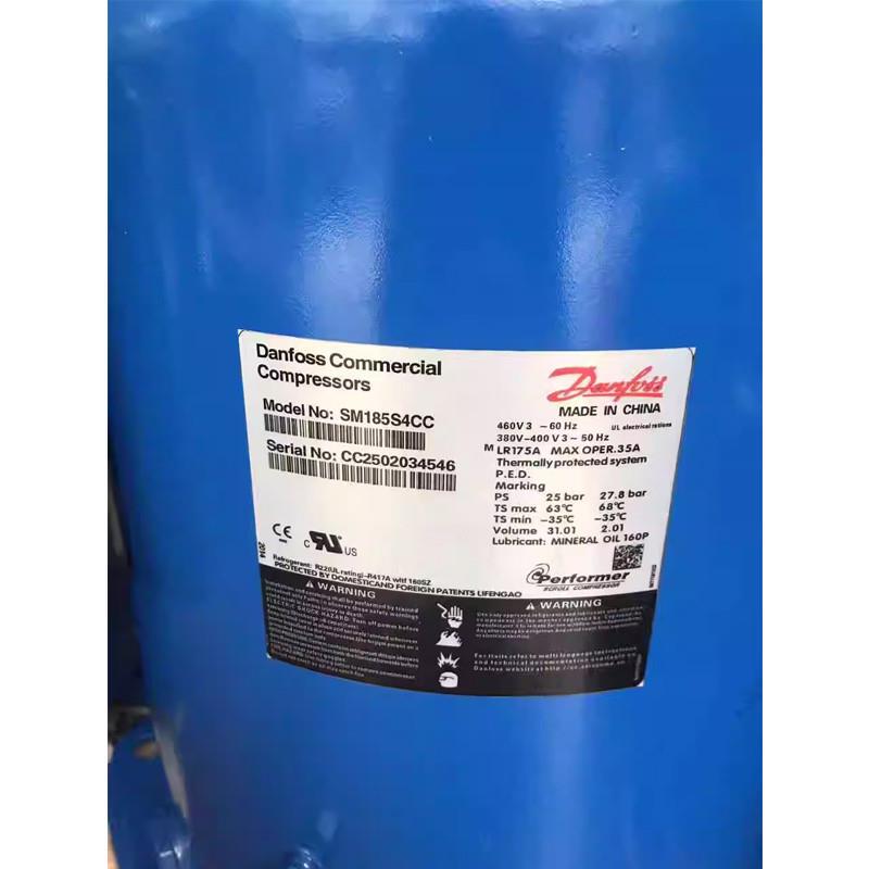 Sm185S4Cc Sz185S4Cc Sm185S4Ca Original Danfoss Baifuma 15 Hp Air Conditioning Compressor Sm185S4Cc Sz185S4Cc Sm185S4Ca Original Danfoss Baifuma 15 Hp Air Conditioning Compressor