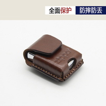 Handmade genuine cowhide lighter protective leather case bag suitable for Zippo Zhibao Zorro business clip to hang on the waist to prevent falling