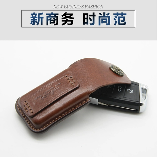 Защитные ключи от машины ручной работы, защитный чехол, «сделай сам», из натуральной кожи, защита при падении