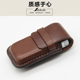 Кожаные ключи от машины ручной работы, индивидуальная ключница