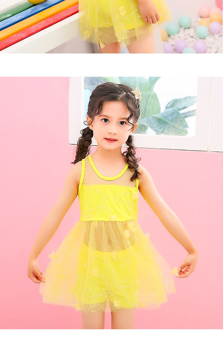 Cô gái 3-4-5-6 tuổi 2019 đồ bơi bé gái dễ thương Cô bé nhỏ công chúa nhỏ trẻ em chia đôi bộ đồ bơi - Bộ đồ bơi của Kid bikini cho bé sơ sinh