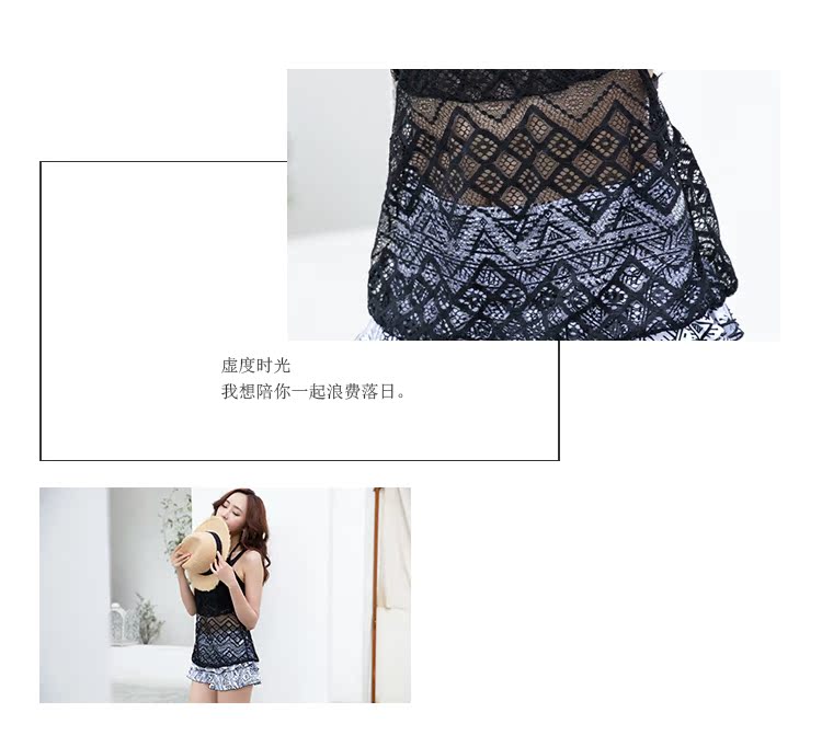 Áo tắm nữ mùa hè nữ sinh ba mảnh boxer Hàn Quốc Hàn Quốc là bộ đồ tắm mùa xuân nóng bỏng mỏng manh 	áo bơi 2 mảnh