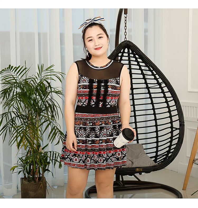 Đồ bơi nữ kiểu Hàn Quốc che bụng thon gọn bảo thủ size lớn một mảnh boyshort gợi cảm đồ bơi mới tuyệt đẹp đồ bơi liền thân cho bé trai
