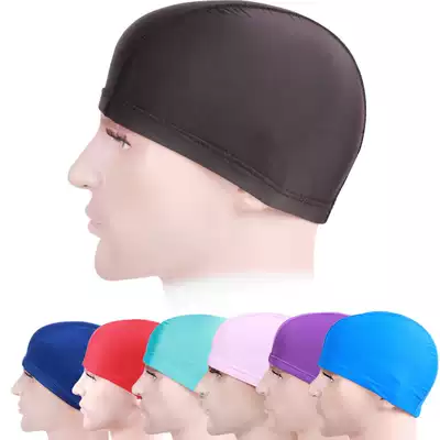 Hot spring swimming cap fashion bag long hair ear protection is not waterproof and comfortable hot spring nylon swimming cap wholesale