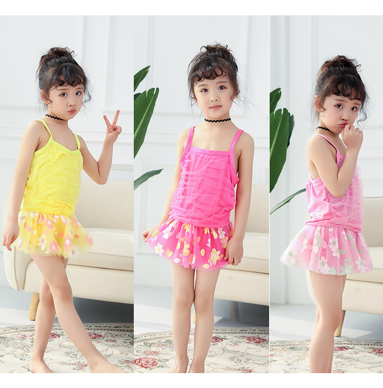 Trẻ em từ 3 đến 7 tuổi 2019 Đồ bơi trẻ em trẻ em trẻ em Cô bé dễ thương Đồ bơi trẻ em - Bộ đồ bơi của Kid áo bơi trẻ em