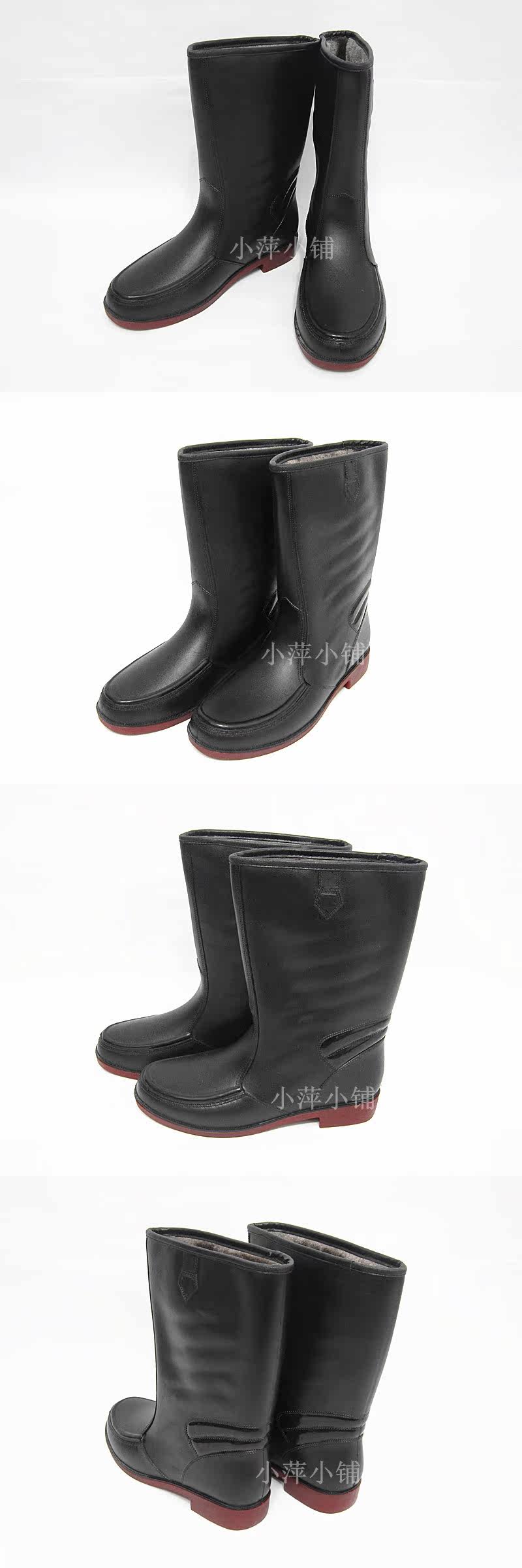 Chaussures - bottes caoutchouc homme pour hiver - semelle tendon - Ref 964339 Image 6
