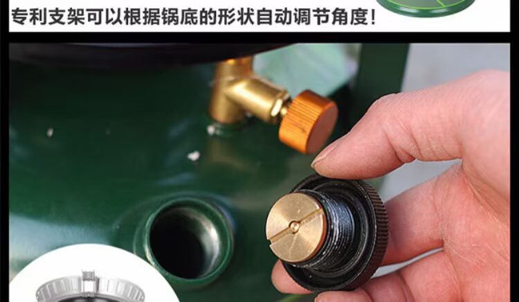 Bếp ngoài trời anh em brs-7 Hercules bếp ga diesel cắm trại du lịch tự lái gió tự nhiên - Bếp lò / bộ đồ ăn / đồ nướng dã ngoại bếp ga mini du lịch gấp gọn được