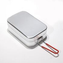 Box 2] Original Swedish Trangia aluminum lunch box camping cooking rice artifact 310 210 209