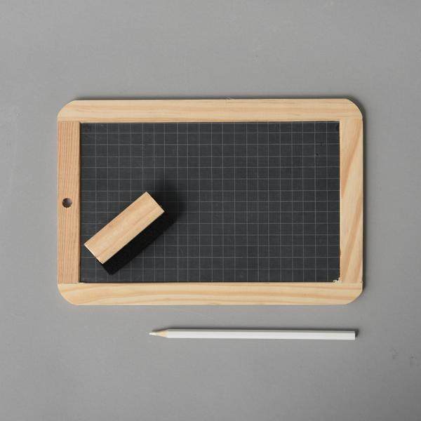  Furniture 29] Traditional wooden frame small blackboard with message board menu board-Taobao