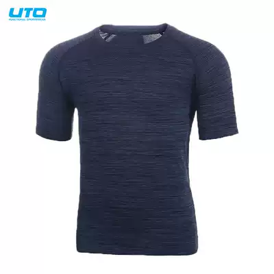 19-year new UTO men and women sports quick-drying T-shirt quick-drying sweat short-sleeve marathon running shirt can be customized