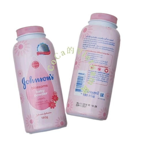 Тайский ребенок Джонсонс прохладный кусочек BB порошок вентилятора phan rom baby 180g