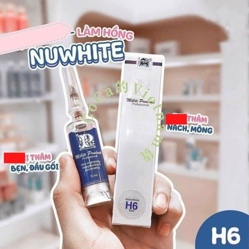 American Kem giam tham Hong nach Nuwhite H6 5 мл Отбеливание тела