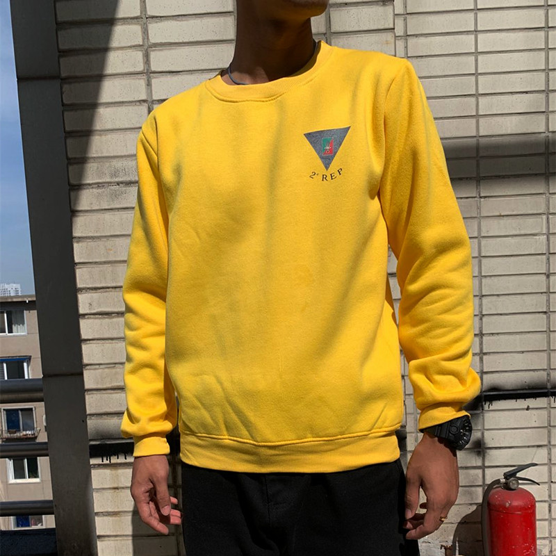 French French Army Foreign Corps Second Paratrooper Regiment Training Jacket Physical Fitness Plus Fleece Sweater Men's Autumn and Winter Trendy Men