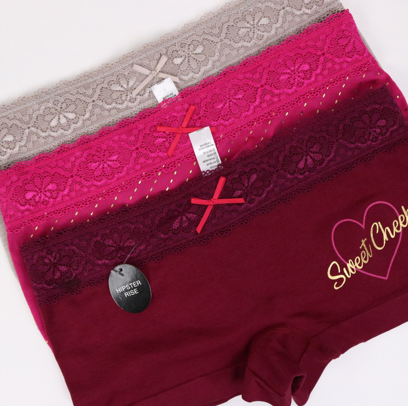 German Skiny Co-Branded Women's Boxer Briefs Three-Piece Set