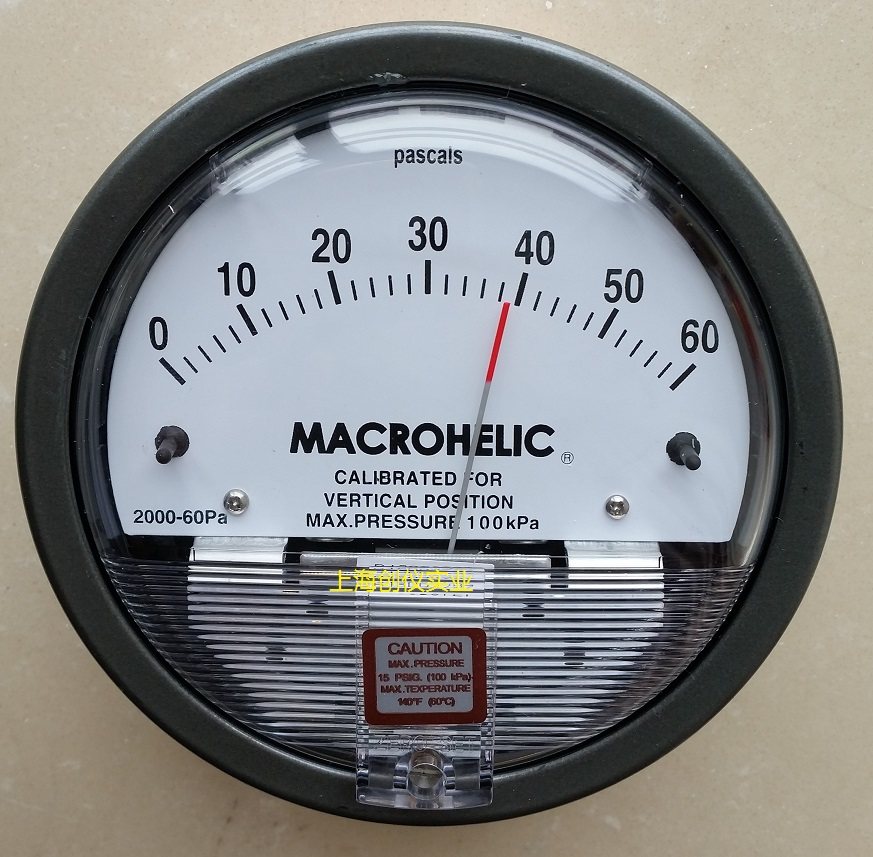 现货压差表MACROHELIC 2000系列2300-120pa正负差压计指针表产品-阿里巴巴