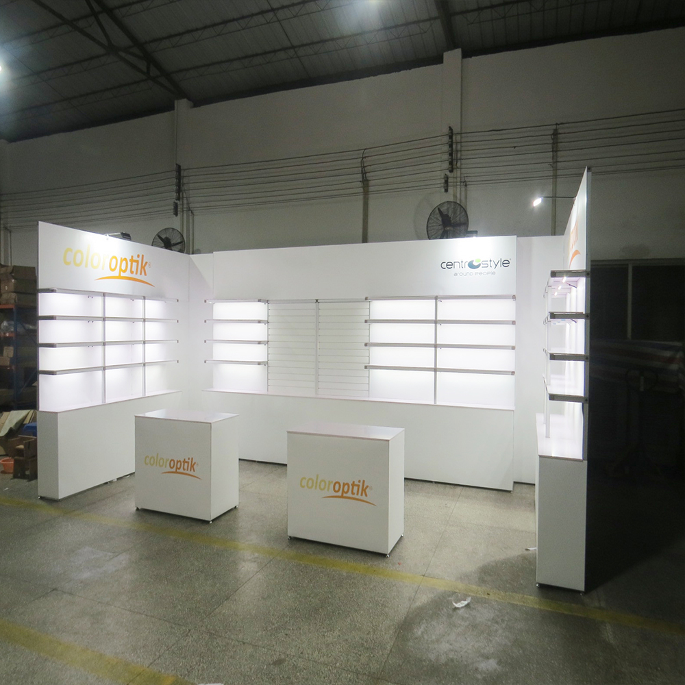 Reusable DIY portable exhibition display rack disassembly exhibition display rack product display cabinet sample display cabinet