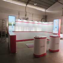 Customized domestic and foreign booths portable construction exhibition design standard booths exhibition stands booth customization Shanghai and Shenzhen