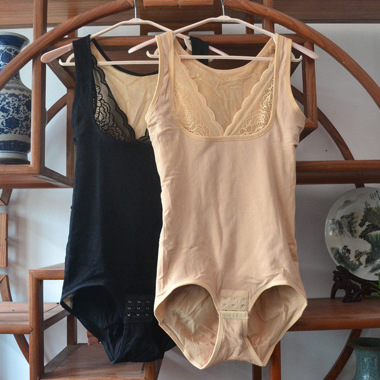 Autumn-Winter Seamless Beauty-body Body Shapen Underwear Thickened with Flannel Fever Coat