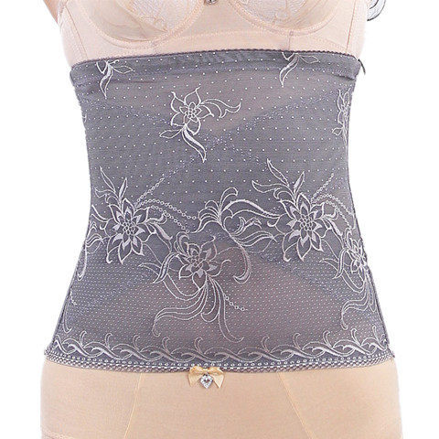 Summer ultra-thin no-mark-bellied bellies with postpartum slim waist anti-roll, breathable beauty body shapeless body underwear female size