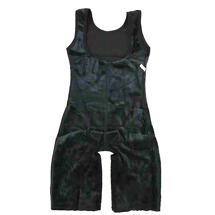 Mùa đông dày cộng với nhung boxer cơ thể định hình corset đồ lót nhiệt giảm béo quần áo mở cổ áo corset eo phụ nữ mỏng nội y quyến rũ