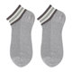 ກ່ອງຂອງຂວັນຖົງຕີນຂອງຜູ້ຊາຍໃນພາກຮຽນ spring ແລະດູໃບໄມ້ລົ່ນຝ້າຍບໍລິສຸດ socks ເຮືອວິທະຍາໄລແບບສາມ stripes versatile striped ຕ່ໍາເທິງບາງ breathable ກິລາ socks