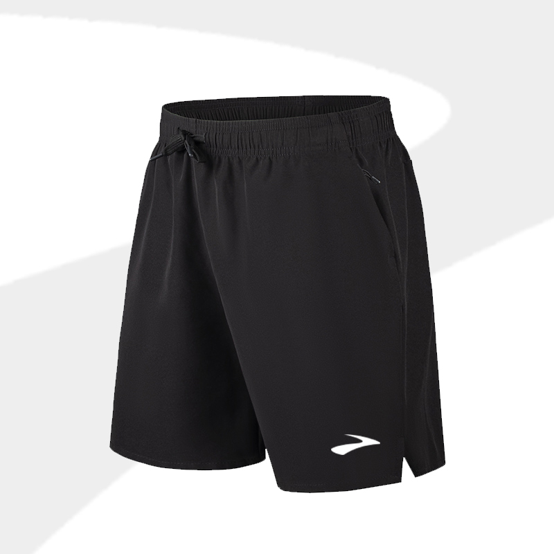 2026 New Brooks Sports Shorts for Men, Running, Fitness, Youth Physical Examination, Sports Quick-Dry Shorts