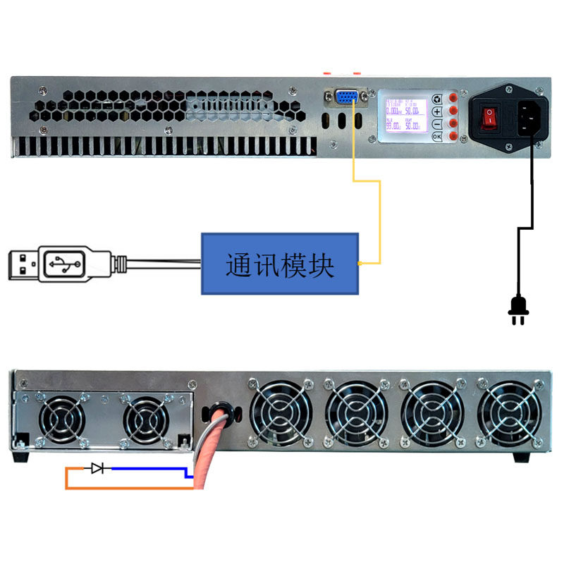 50A-20V LD脉冲恒流源驱动模块