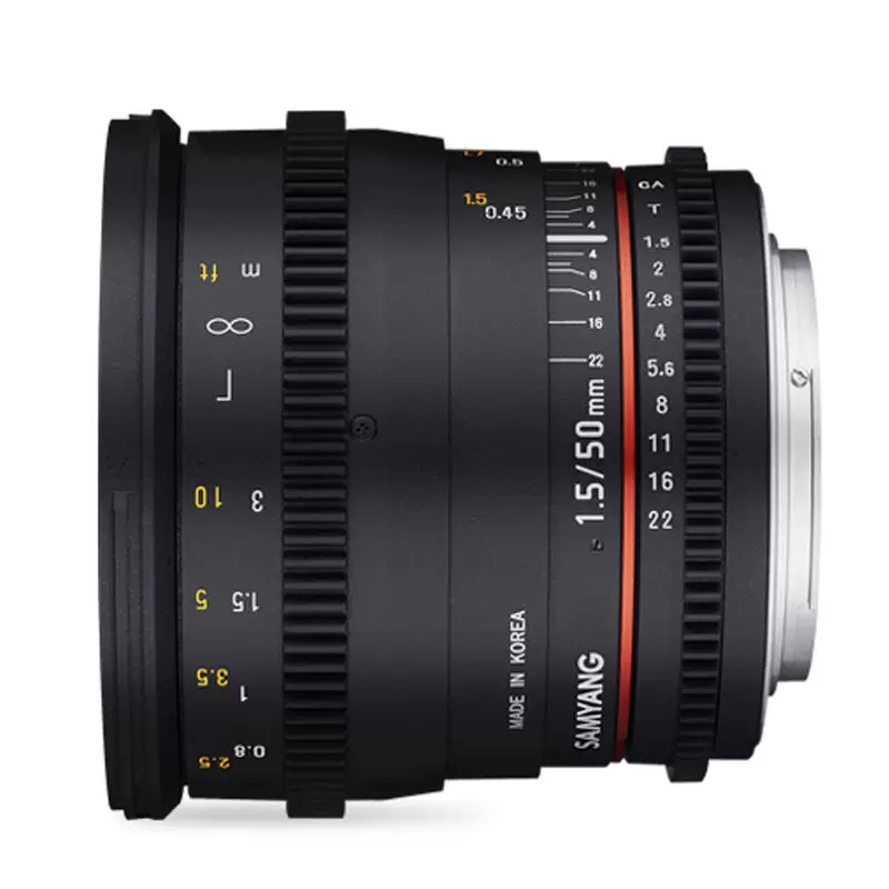 [森养SAMYANG三阳50mm T1.5 F1.4Ⅱ全画幅手动微单反电影二手镜头]
