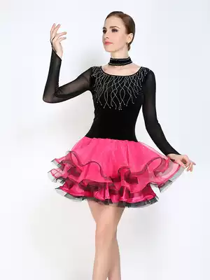 Three-step dance dress, modern dance dress, Latin dance dress, social dance dress, gitba dress