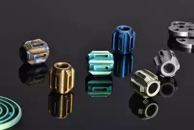 Hong Kong MG titanium alloy knife pendant P type(Tiangong) can be installed with 6 tritium trachea pendant umbrella rope pendant key pendant