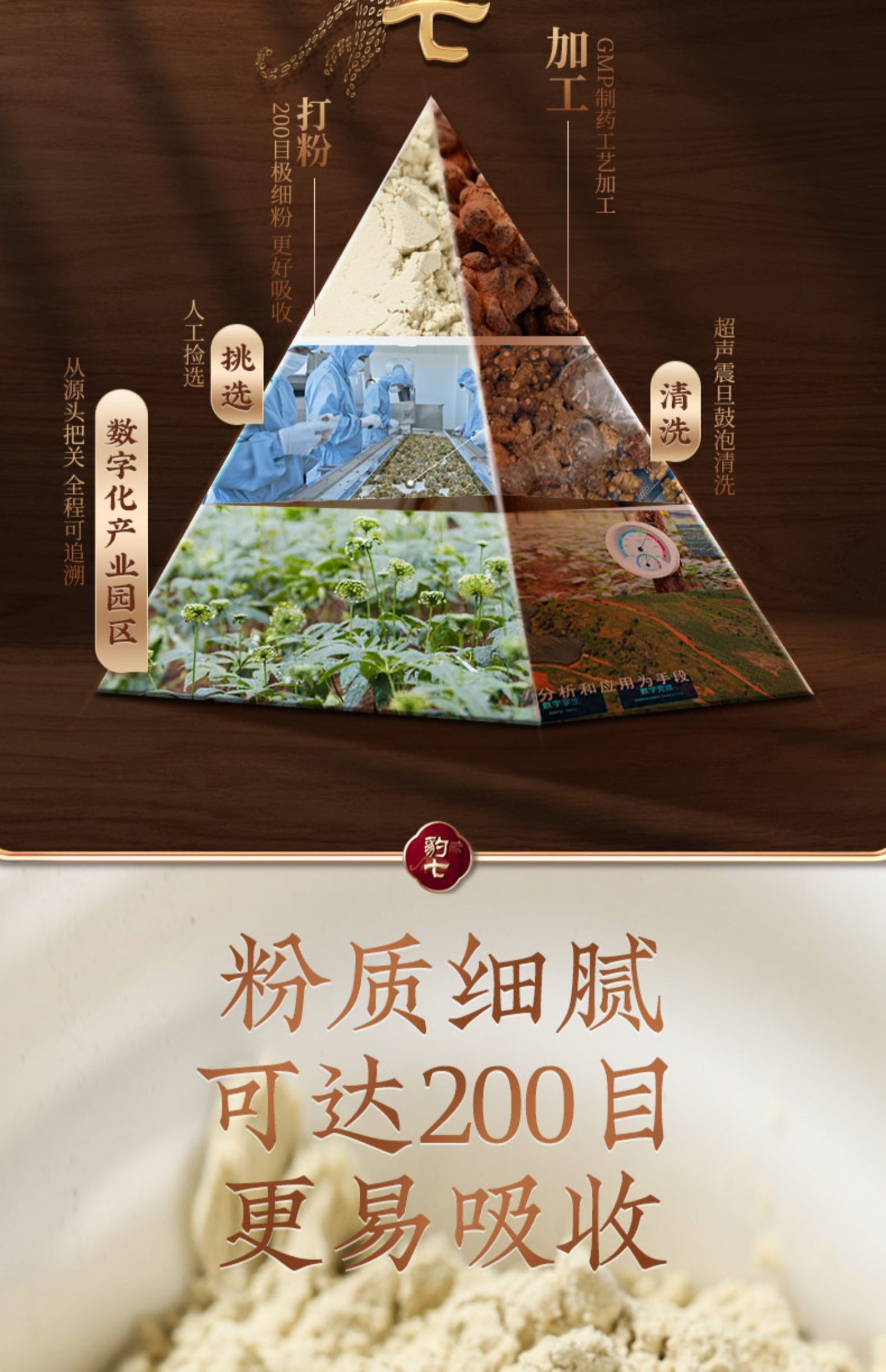 【云南白药】正宗豹七三七粉260g