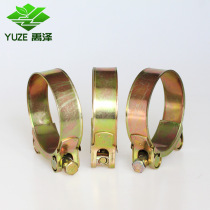 Factory direct sales 3 inch galvanized clamp Strong American pipe clamp pouring pipe joint accessories Three inch pipe clamp pu pipe