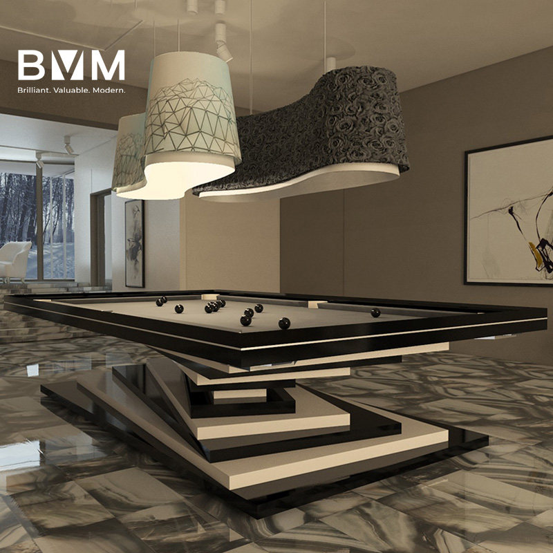 Vimir * black and white (created) table tennis table standard adult home table tennis table American Black Eight Fancy Nine Balls